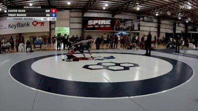 79 kg Champ. Round 1 - Xavier Giles, NJRTC vs Trent Munoz, California