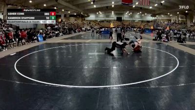 165 lbs Quarterfinals (8 Team) - Asher Cone, Signal Mountain High School vs Kameron Stafford, Tullahoma High School