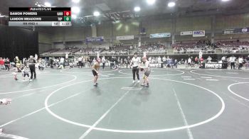 98 lbs Rr Rnd 4 - Damon Powers, Garden City Wrestling Club vs Landon Meadows, Top Notch