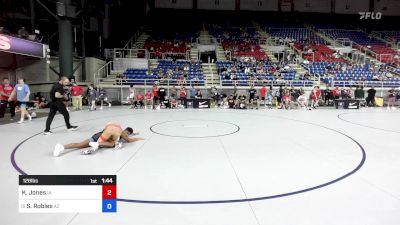 126 lbs Cons 32 #2 - Kaydin Jones, IA vs Steven Robles, AZ