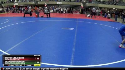 70 lbs Cons. Round 3 - Grayson Ferguson, OWATONNA WRESTLING ACADEMY vs Easton Uhlenhake, Immortal Athletics WC