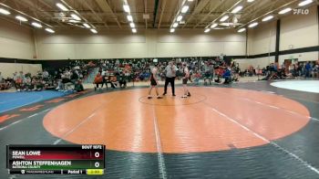 126B Round 1 - Ashton Steffenhagen, Natrona County vs Sean Lowe, Powell