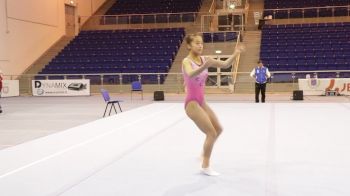 Guo Fangting Floor (CHN), Training Day 2 - 2018 City of Jesolo Trophy