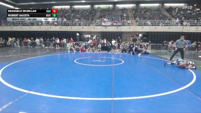 60 lbs Consolation - DeAngelo McMillan, York vs Robert Gaceta, Waterford