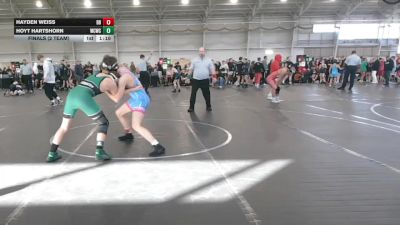 126 lbs Finals (2 Team) - Hoyt Hartshorn, Wrecking Crew WC vs Hayden Weiss, Dayton Bandits