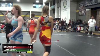 124 lbs Semis (4 Team) - Aira Hamilton, Missouri Black vs Corah Linnaus, Nebraska Vipers Gold