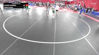 132 lbs Quarters & Wb (16 Team) - Gaaniko Mazinda, Franklin Central Flashes A vs Owen Floral, Grayslake Central