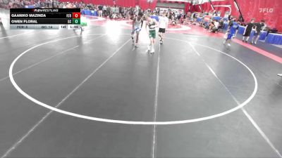 132 lbs Quarters & Wb (16 Team) - Gaaniko Mazinda, Franklin Central Flashes A vs Owen Floral, Grayslake Central