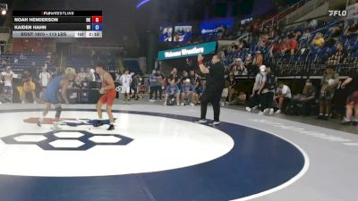 113 lbs Cons. Rd Of 64 - Noah Henderson, OK vs Kaiden Hahn, WI