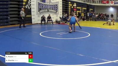 189 lbs R-64 - Kyle Myers, Fort LeBoeuf vs Aaron Shartle, Saegertown