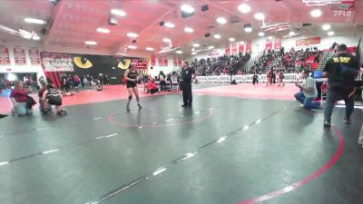 155 lbs Champ. Round 1 - Arianna Navarro, Paloma Valley vs Chanelle Gephart, Yucca Valley