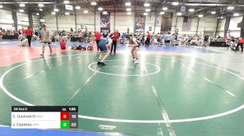 170 lbs Rr Rnd 2 - Carson Duckworth, 84 Athletes Red vs James Capasso, Upstate Uprising