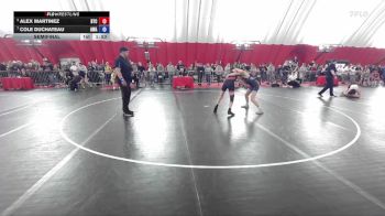 144 lbs Semifinal - Alex Martinez, B.A.M. Training Center vs Cole DuChateau, Askren Wrestling Academy