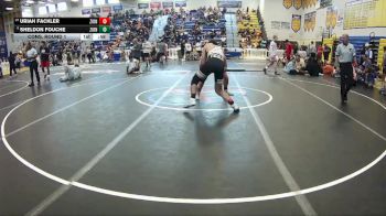 175 lbs Cons. Round 1 - Sheldon Fouche, Palm Harbor University vs Uriah Fackler, Citrus Wrestling Club