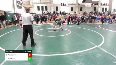 145 lbs Consi Of 16 #2 - Jason Pierce, Plymouth North vs Liam Dillon, Marshfield