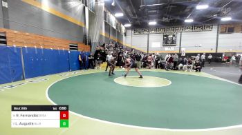 220 lbs Consi Of 8 #1 - Rio Fernandez, Bristol Eastern vs Louvensky Auguste, Bullard Havens*