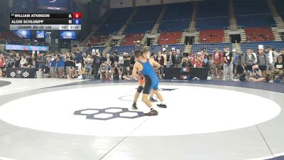 132 lbs Champ. Rd Of 128 - William Atkinson, Alabama vs Alois Schlumpf, Wisconsin