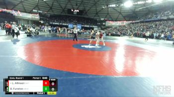 4A 126 lbs Cons. Round 1 - Logan Allinson, South Kitsap vs Ben Funston, North Creek