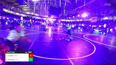 61 lbs Semifinal - Jaxson Lovato, Pomona Elite vs Knox Bussey, Windy City WC