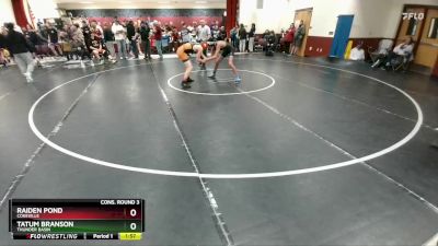 126 lbs Cons. Round 3 - Raiden Pond, Cokeville vs Tatum Branson, Thunder Basin