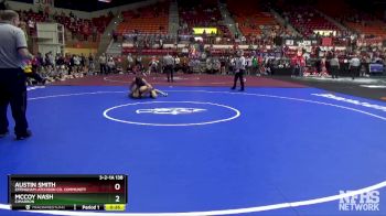 3-2-1A 138 Cons. Round 3 - Austin Smith, Effingham-Atchison Co. Community vs McCoy Nash, Cimarron