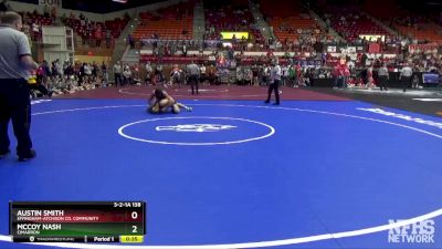 3-2-1A 138 Cons. Round 3 - Austin Smith, Effingham-Atchison Co. Community vs McCoy Nash, Cimarron