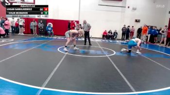 175 lbs Champ. Round 2 - Colin McMahon, Columbus East vs Logan Gamulkiewicz, Carroll High School