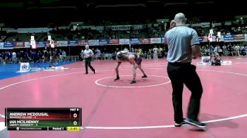 157 lbs Semis (4 Team) - Andrew McDougal, Roanoke College vs Ian McIlhenny, Liberty University