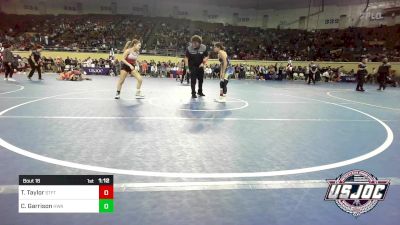 98 lbs Round Of 16 - Thalia Taylor, Standfast vs Camden Garrison, HURRICANE WRESTLING ACADEMY