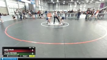 70 lbs Champ. Round 1 - Aime Coles, Canada vs Talon Fryman, All-Phase Wrestling Club