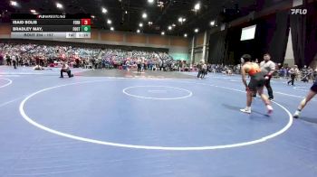 157 lbs Champ. Round 1 - Isaid Solis, Fernley vs Bradley May,, Foothill