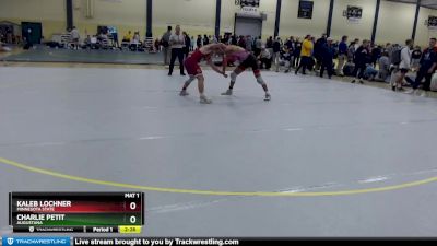 165 lbs 1st Place Match - Charlie Petit, Augustana vs Kaleb Lochner, Minnesota State