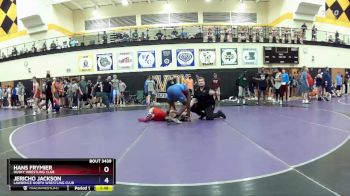 165 lbs Cons. Round 2 - Hans Frymier, Husky Wrestling Club vs Jericho Jackson, Lawrence North Wrestling Club