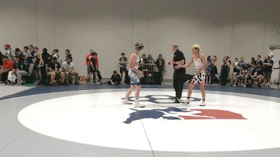 60 kg Champ. Rd Of 64 - Adan De La Fuente, Nyssa Bulldog Mat Club vs Lane Monroe, Millard Wrestling Club