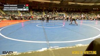 76 lbs Consi Of 16 #1 - Colton Fernandez, Team Aggression vs Joshua Gustafson, Top Rank