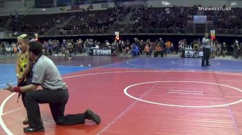 73 lbs Quarterfinal - Noah Aiden Meza, Unattached vs Manuel Pena, Santa Fe Athletic Club