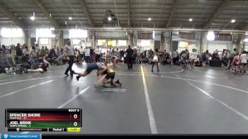 115 lbs Round 3 (4 Team) - Spencer Shore, Team 922 vs Joel Brink, Terps Xpress