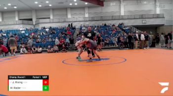 123 lbs Champ. Round 1 - Jackson Rising, Homestead vs William Rader, Terre Haute South Vigo