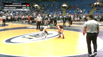 105 lbs Champ. Round 1 - Saya Hongmoungkhoune, Rockford (East) vs Emmy Hoselton, New Lenox (Lincoln-Way Central)