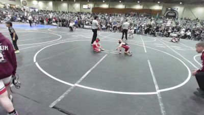 74 lbs Rr Rnd 1 - Gabriel Turner, Run To Danger vs Stetson Braun, NorCal Nomads