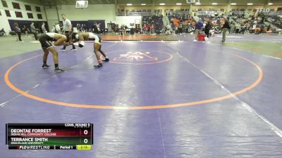 133 lbs Cons. Round 5 - Deontae Forrest, Indian Hill Community College vs Terrance Smith, Graceland University