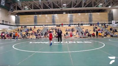 70 lbs Round 5 (6 Team) - JON LUKE AUSTIN, CENTRAL INDIANA ACADEMY OF WRESTLING vs SAM MADSEN, MAURER COUGHLIN WRESTLING CLUB