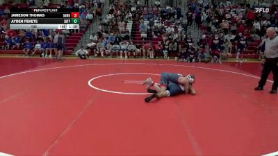 132 lbs Round 3 (4 Team) - JAMESON THOMAS, Oak Mountain vs Ayden Fekete, Enterprise HS
