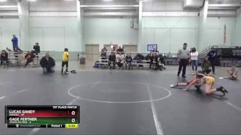 92 lbs Finals (2 Team) - Lucas Gandy, Kraken vs Gage Fertner, American MMA