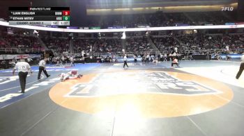II-160 lbs Champ. Round 2 - Liam English, Berne Know Westerlo/Middleburgh vs Ethan Mitev, Ardsley