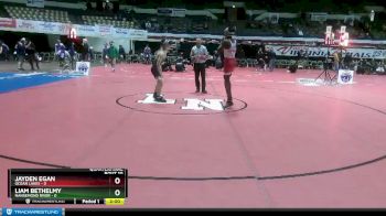 106 lbs Quarterfinals (16 Team) - Jayden Egan, Ocean Lakes vs Liam Bethelmy, Nansemond River