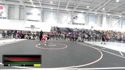 74 lbs Cons. Round 2 - Phoebe Bishop, Crown City Wrestling Club vs Eli Keeney, Club Not Listed