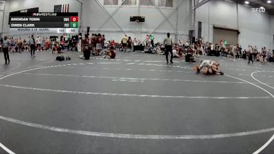 132 lbs Round 4 (6 Team) - Owen Clark, Palm City Thundercats vs Brendan Tobin, Outsiders WC