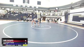 135 lbs Round 3 (4 Team) - Sage Machado, Sisters On The Mat vs Giavonna Good, Utah 2