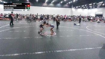 56 lbs Round 6 (8 Team) - Dallas Morales, Team Gotcha vs Tayvien Neal, Ringgold